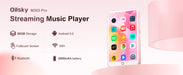80GB MP3 Player Android 9 Touchscreen Bluetooth WiFi FM Radio product display