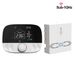 Smart Heating Thermostat for Floor, Water & Gas Boilers with WiFi Alexa & Google Control (T9W-RC9 White) - High-Tech Energy-Saving Home Temperature Control System