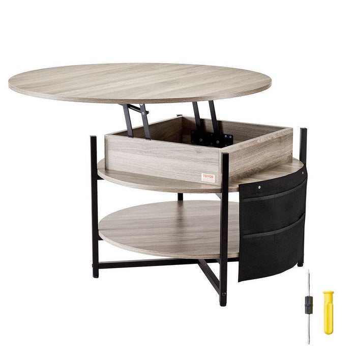 High-quality wood retro coffee table with durable construction