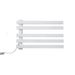 Electric Heating Towel Rack Thermostatic Dry Bathroom Touch Digital Display Wall Mounted White (425x28cm) product image illustrating CE certification for safety and quality assurance