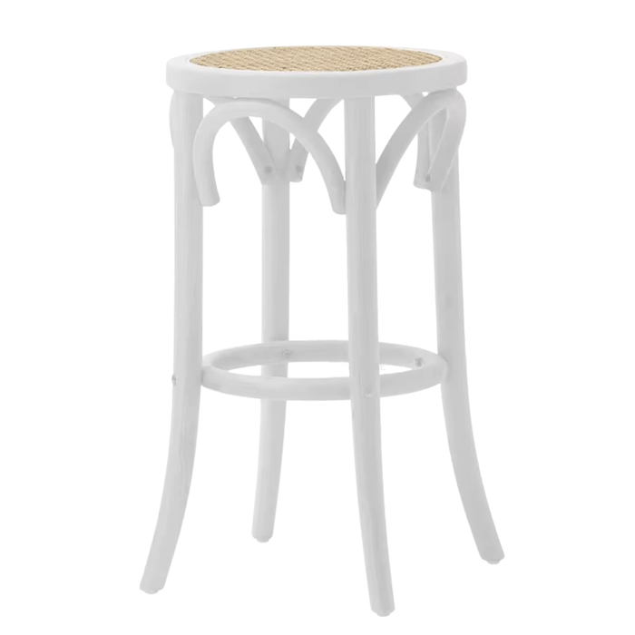 Stylish and durable Rattan and Mesh Bar Stools for kitchen island or bar counter