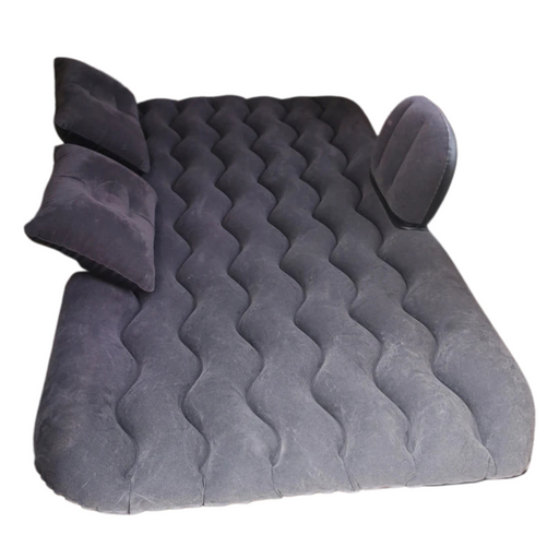 Car Air Inflatable Travel Mattress Black Universal Back Seat Camping Cushion - Portable and comfortable mattress for car travel and camping