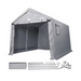 Large, waterproof storage shelter designed to protect vehicles and outdoor gear
