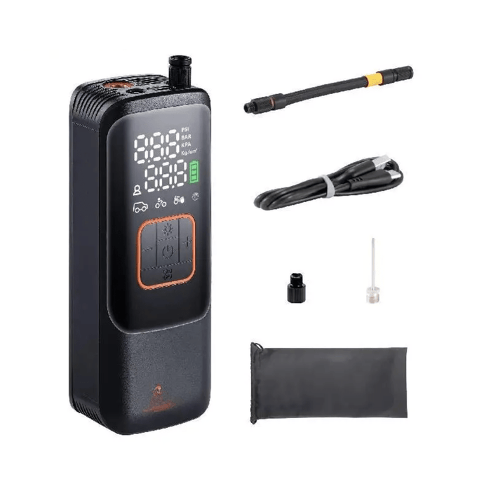Portable Rechargeable Air Compressor Tire Pump - FLUXA
