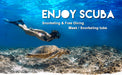 Lightweight and durable frame for long snorkelling sessions