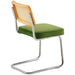 Green Upholstered Accent Chair for Living Room