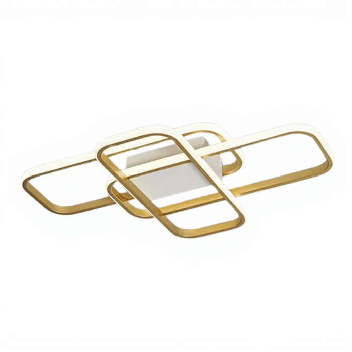 Smart Dimmable LED Ceiling Light Gold