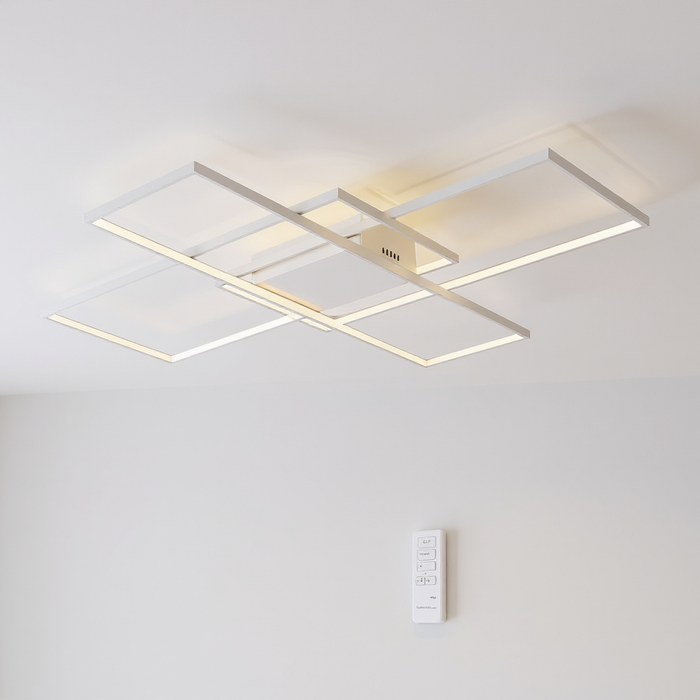 Modern 105cm Smart LED Ceiling Light with Alexa