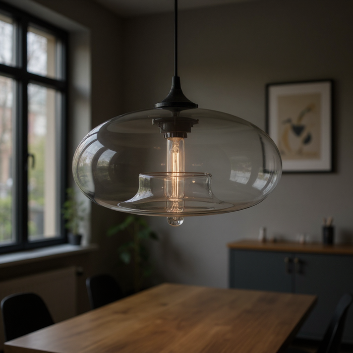 Nordic Modern Loft Glass Pendant Lamp