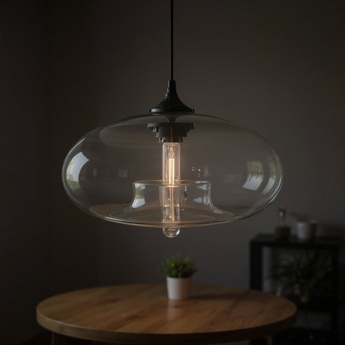 Nordic Modern Loft Glass Pendant Lamp