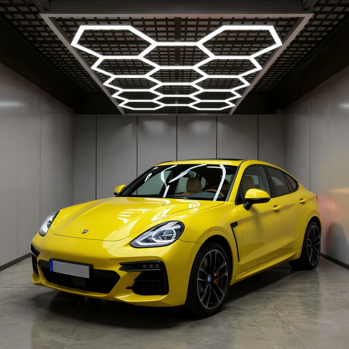 Fifteen Panel LED Ceiling Light for Auto Detailing