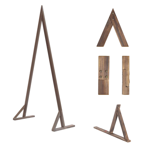 Sturdy and stylish wooden wedding arch perfect for creating a beautiful backdrop for photos and ceremonies